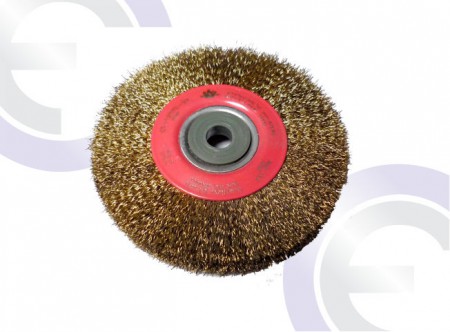 Grata circular lisa cobrizada multieje