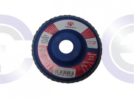 Discos Flap - Elaborado con grano zirconado y respaldo en plástico