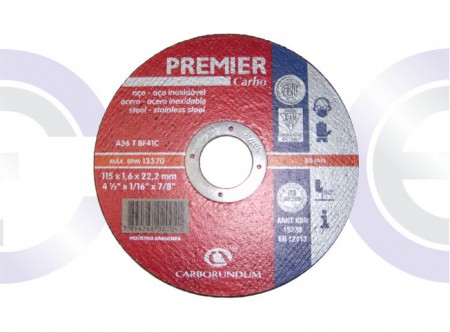 Discos de desbaste, corte normal y superfino